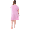 thumbnail image 4 of Fruit of the Loom Women's Soft and Breathable Pajama Sleepshirt, Sizes S-5X, 4 of 8