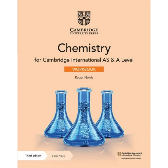 Cambridge International as & a Level Chemistry Workbook with Digital Access (2 Years), (Paperback)