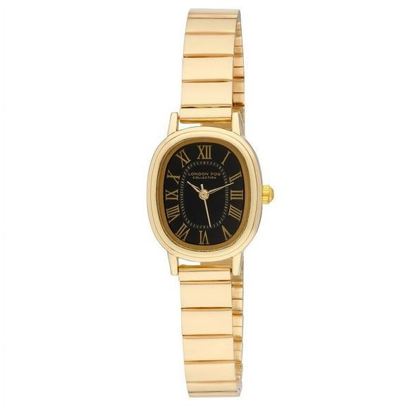 London Fog Women's Gold Somerset Oval 22mm Bracelet Watch