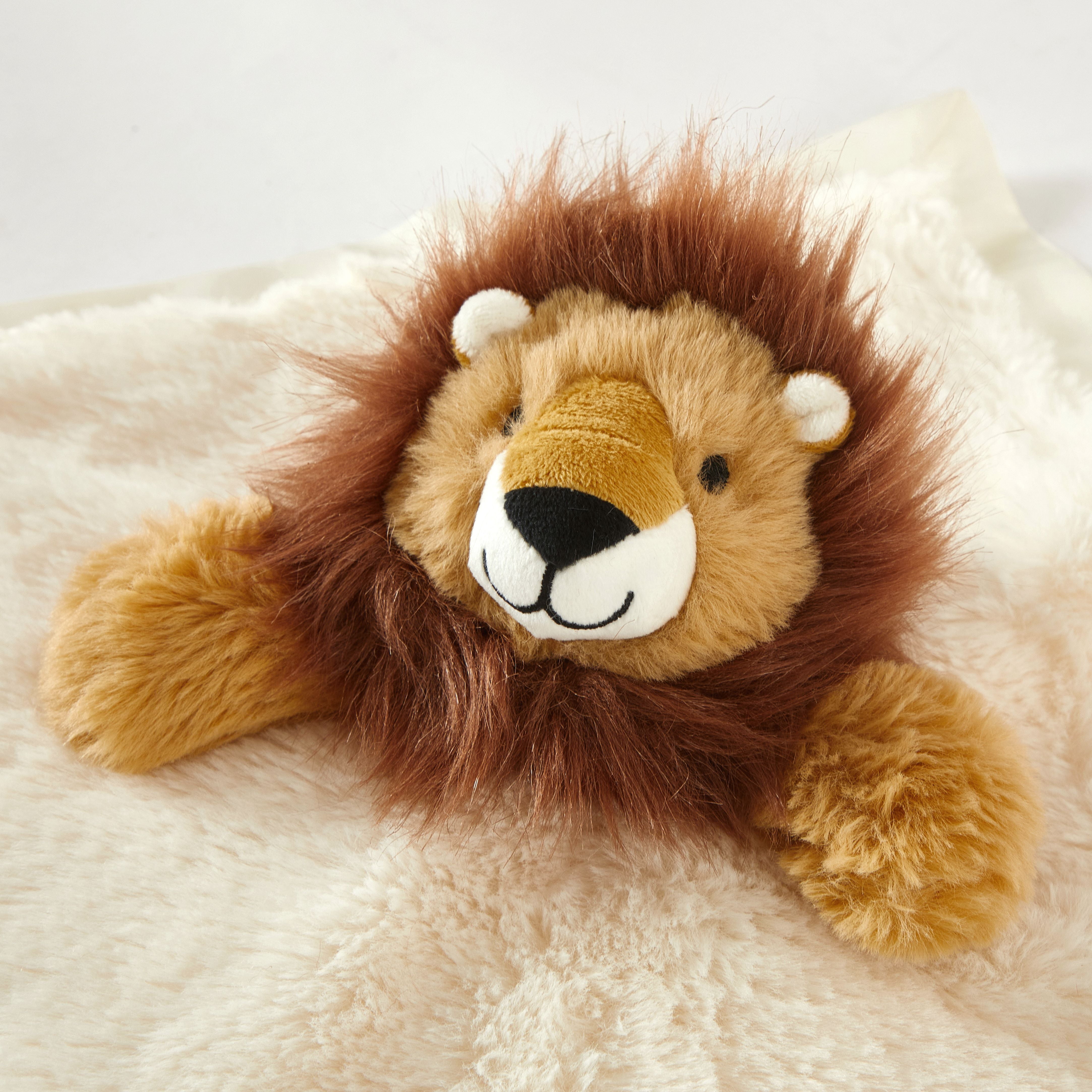 Parent's Choice Lion Lovey, Beige, 13 in x 13 in