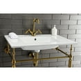 thumbnail image 4 of Kingston Brass VPB33287 Brass Console Sink Legs in Brushed Brass, 4 of 7