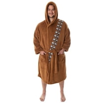 Bioworld Chewbacca Robe Star Wars Plush Boy's Fancy-Dress Costume for Adult, Big & Tall One Size