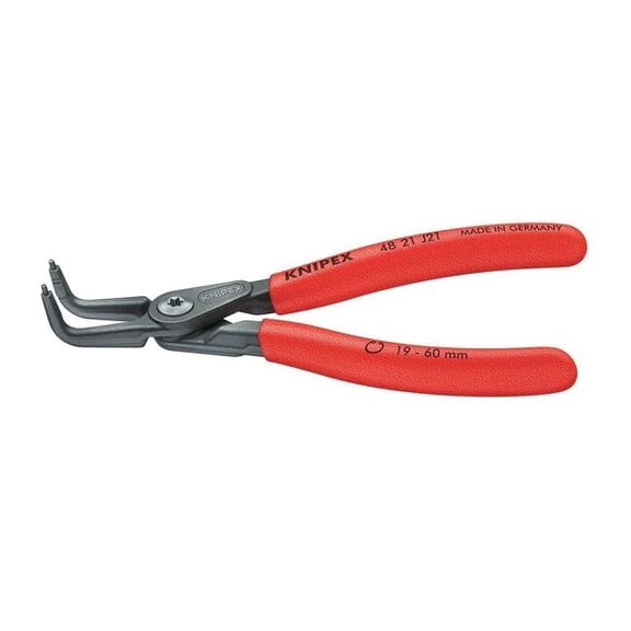 Knipex Precision 90 Degree Angled Tip Internal Circlip Pliers 8-13 mm dia - Plastic Grip