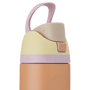 Owala FreeSip Stainless Steel Water Bottle, 24oz, Flamango Salmon