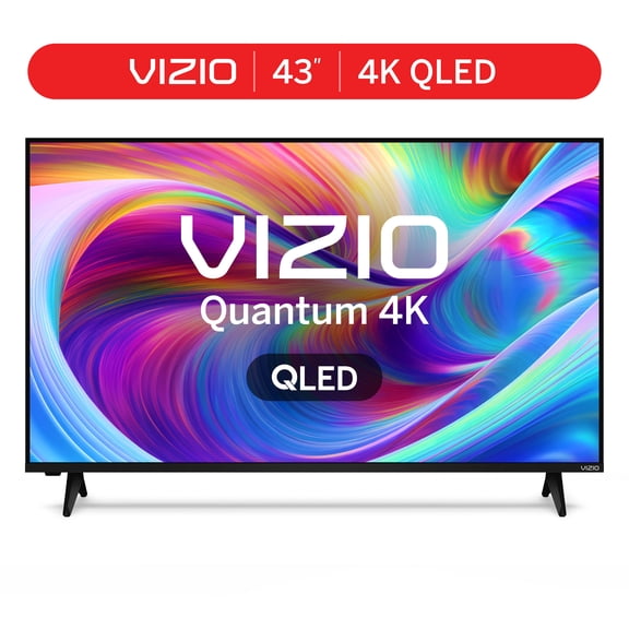VIZIO 43" Class Quantum 4K QLED HDR Smart TV (VQD43R-10)