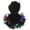 Black, variant on Petitebelle Single Color LED Lighting Puppy Dog Tutu (Hot Pink, Small)