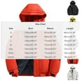 thumbnail image 2 of Veste Imperméable pour Homme Épaisse à Manches Longues à Capuche Chaude Décontractée Extérieur Usage Quotidien Nylon Spandex, 2 of 7