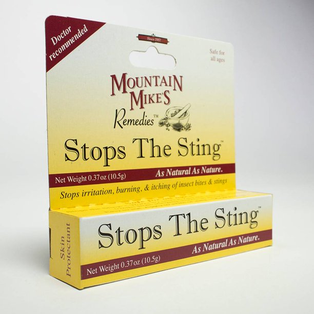 Mountain Mike's Remedies Stop The Sting Stops Irritation Stinging