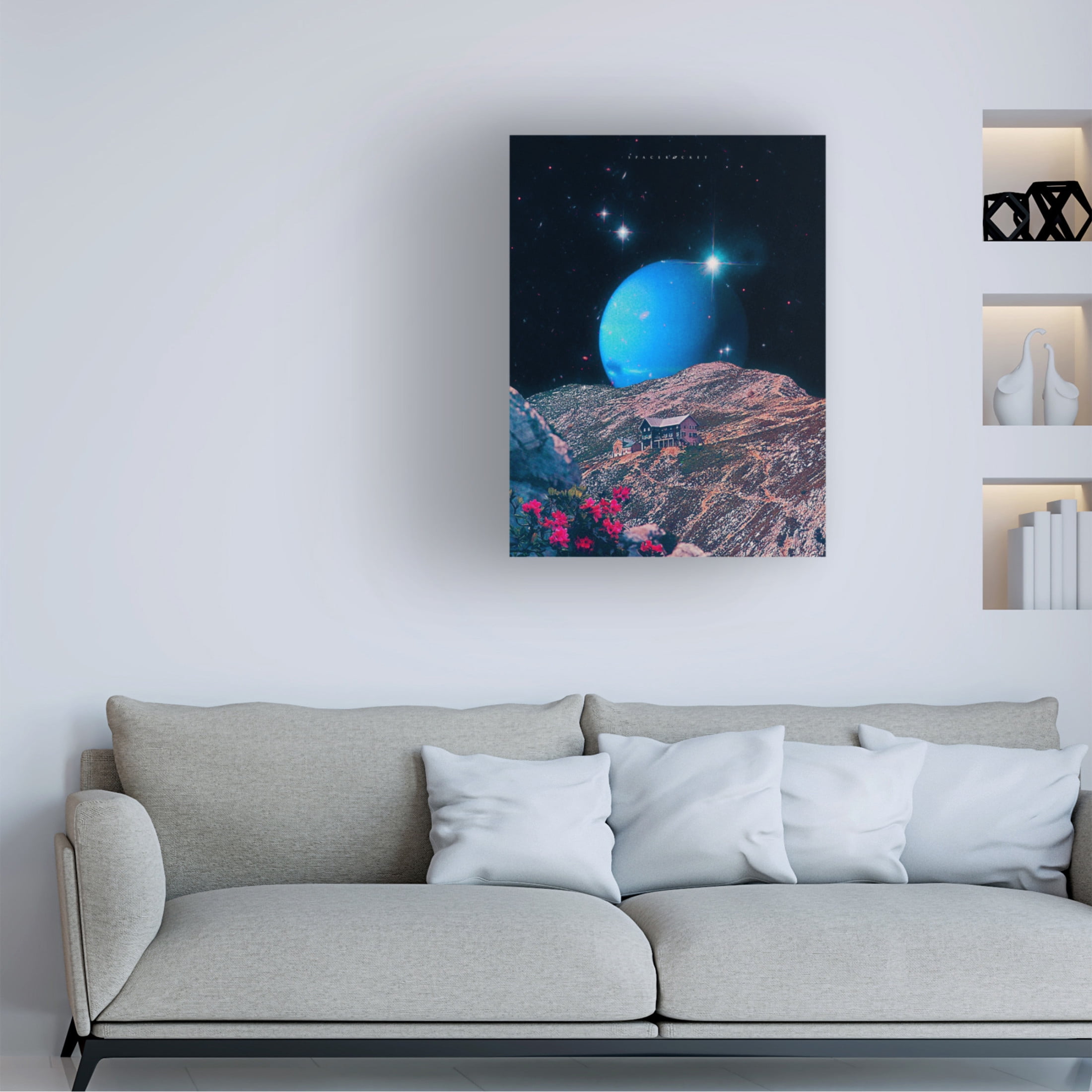 Trademark Fine Art spacerocket art 329 Canvas Wall Art