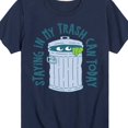thumbnail image 3 of Sesame Street - Staying In My Can - Toddler and Youth Short Sleeve Graphic T-Shirt, 3 of 5