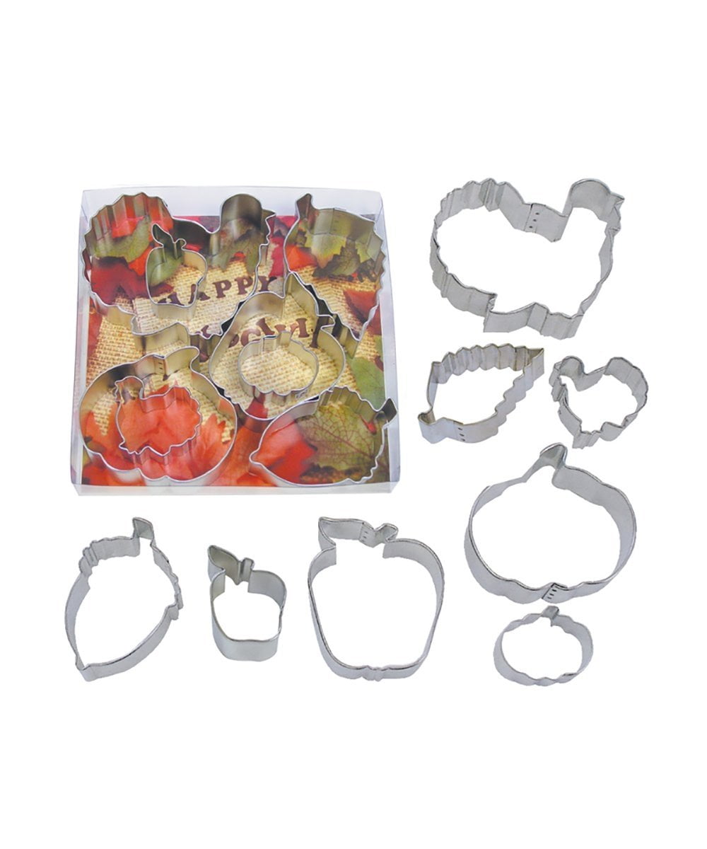 Thanksgiving Cookie Cutter Set | 8-Piece