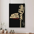 thumbnail image 5 of Music Poster- Arctic Monkeys Band Poster - Vintage Style - Size 24x36 - Postora, 5 of 5