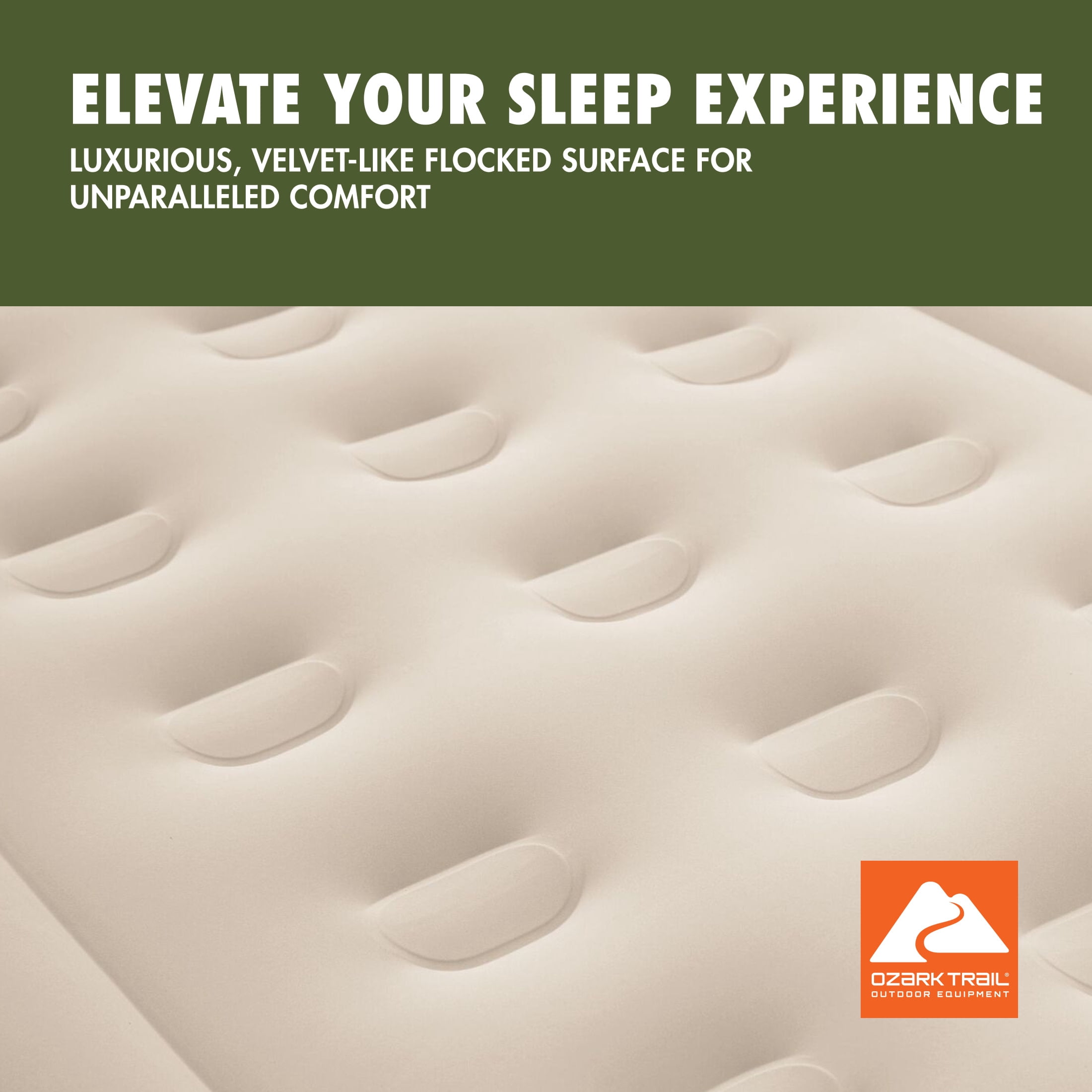 Ozark Trail 16" Twin Air Mattress with Built-In Electric Pump