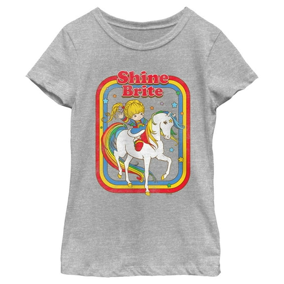 Girl's Rainbow Brite Starlite Shine Brite Graphic T-Shirt