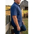 thumbnail image 3 of Boulder Creek by KingSize Men's Big & Tall Short Sleeve Denim And Twill Shirt, 3 of 4