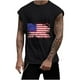 thumbnail image 1 of Hombres Moda Casual Impresión Suéter sin Mangas Cuello Redondo Tanque Deportivo, 1 of 4