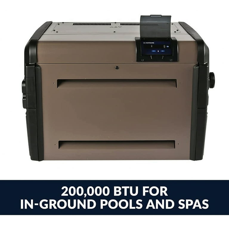 Hayward Universal H Series 200,000 BTU Natural Gas Pool and Spa Heater -  Walmart.com