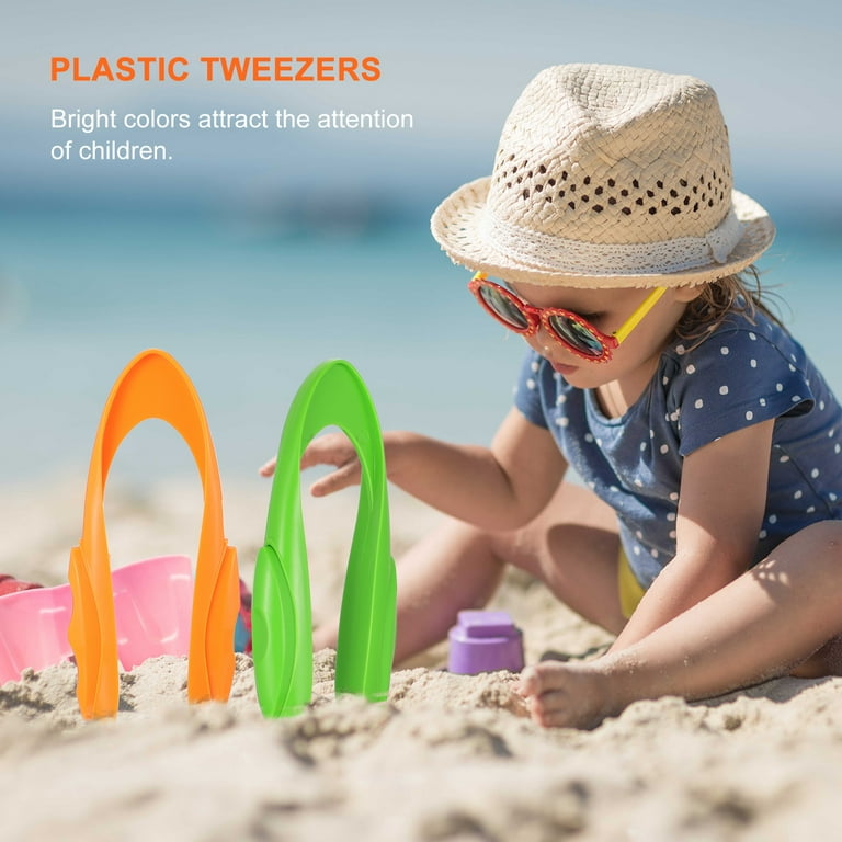 Children Plastic Tweezer Toys Experiment, Plastic Tweezers Kids