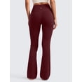 thumbnail image 2 of Pantalones CRZ YOGA Butterluxe de tiro alto acampanados 81 cm Rojo S, 2 of 7