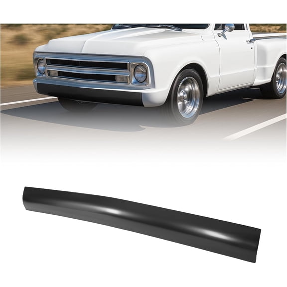 HECASA Front Roll Pan Compatible with 1967-1972 Chevy C10 Suburban/Panel/Pickup, Steel Electrophoresis Black Replacement for RC01940001