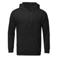 thumbnail image 4 of Akiihool Oversized Sweatshirt Men's Letter Graphic Hoodies Long Sleeve Sweatshirt (Black,XS), 4 of 7