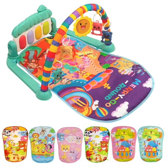 Gimnasio Acolchado Infantil Tapete Bebe Con Piano Musical