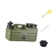 thumbnail image 4 of 5L Camping Water Storage Contenedor con jarra de dispensador de agua de espiga versátil portátil 31x13.5x17 cm para salidas de playa verde, 4 of 8