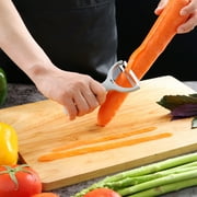 Mainstays 3-Piece Peeler Set with Serrated, Straight, and Julienne Blades, Assorted Colors
