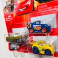 thumbnail image 2 of Disney and Pixar Cars Toys, Mini Racers 3-Pack Metal Toy Cars, 2 of 5
