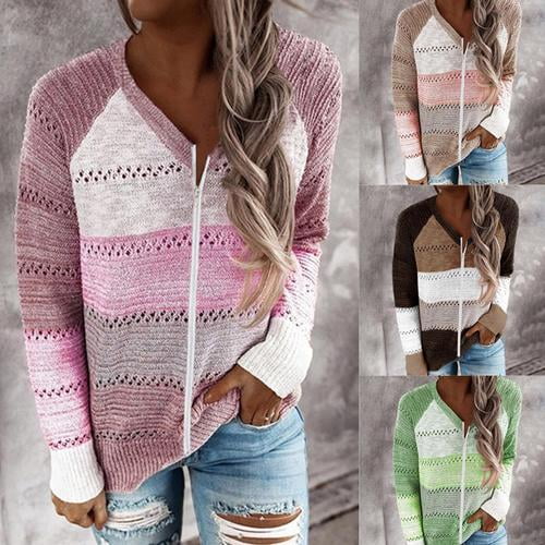 hoodless sweater