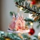 thumbnail image 4 of Christmas Hanging Decoration Christmas Tree Decoration Exquisite House Acrylic Hanging Decoration, 4 of 6