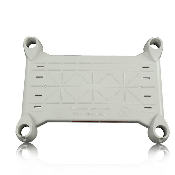 CROSSDESIGN 1Pcs White Platform Fit For Above Ground BiltMor Swimming Pool Step White