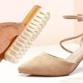 thumbnail image 2 of 1Pc Rubber Shoe Brush,2026 New Suede Shoe Brush,Wooden Handle Suede Shoe Cleaner,Soft Suede Shoe Brush Cleaner,Suede Rubber Cleaning Brush With Wooden Handle For Shoes,Bag,Jacket,Purse and Sofa,Beige, 2 of 8