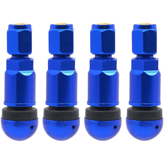 Aluminum Alloy Snap In Tire Valve Stems 4 Pack For Car Wheels Tubeless Valves