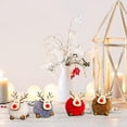 thumbnail image 4 of Adornos colgantes de alce KEWITY de felpa de fieltro de lana de Navidad, 4 of 5