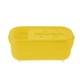 thumbnail image 2 of Organizador de caja de pañuelos, almacenamiento, sala de estar, multiusos, elegante, moderno, multifuncional Rectángulo amarillo, 2 of 9