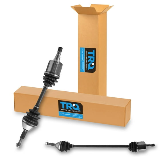TRQ New Front CV Axle Shaft Assembly LH RH Pair Set of 2 for Cobalt Ion G5 MT CSA82582 Fits select: 2005-2010 CHEVROLET COBALT, 2003-2007 SATURN ION