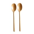 thumbnail image 4 of UPOUART 2Set Wood Spoons Stirring Serving With Ergonomic Handle For Family And Catering Halls, 4 of 8