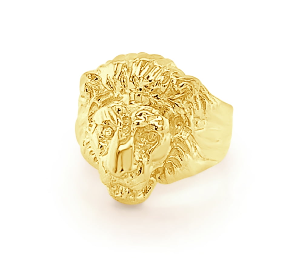 Bradford Exchange Heart of A Lion 24K Gold-Plated Men's Ring: 11.5 :  Amazon.in: Fashion