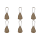 thumbnail image 1 of Percha Cuerda Ajustable Ajustador Cordón para Toldo Acampada (café), 1 of 4