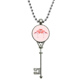 thumbnail image 1 of Flamingo par amante Colgante Collar Vintage Llavero Plata Joyas Unbranded M, 1 of 3