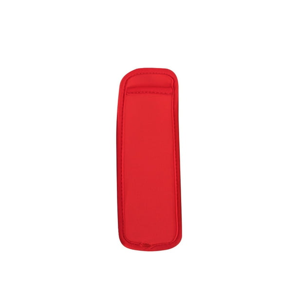 Moyic - 10 fundas reutilizables para hielo, funda portátil de neopreno para hielo, funda para congelador Cocina y Comedor rojo Moyic HA7149-01B