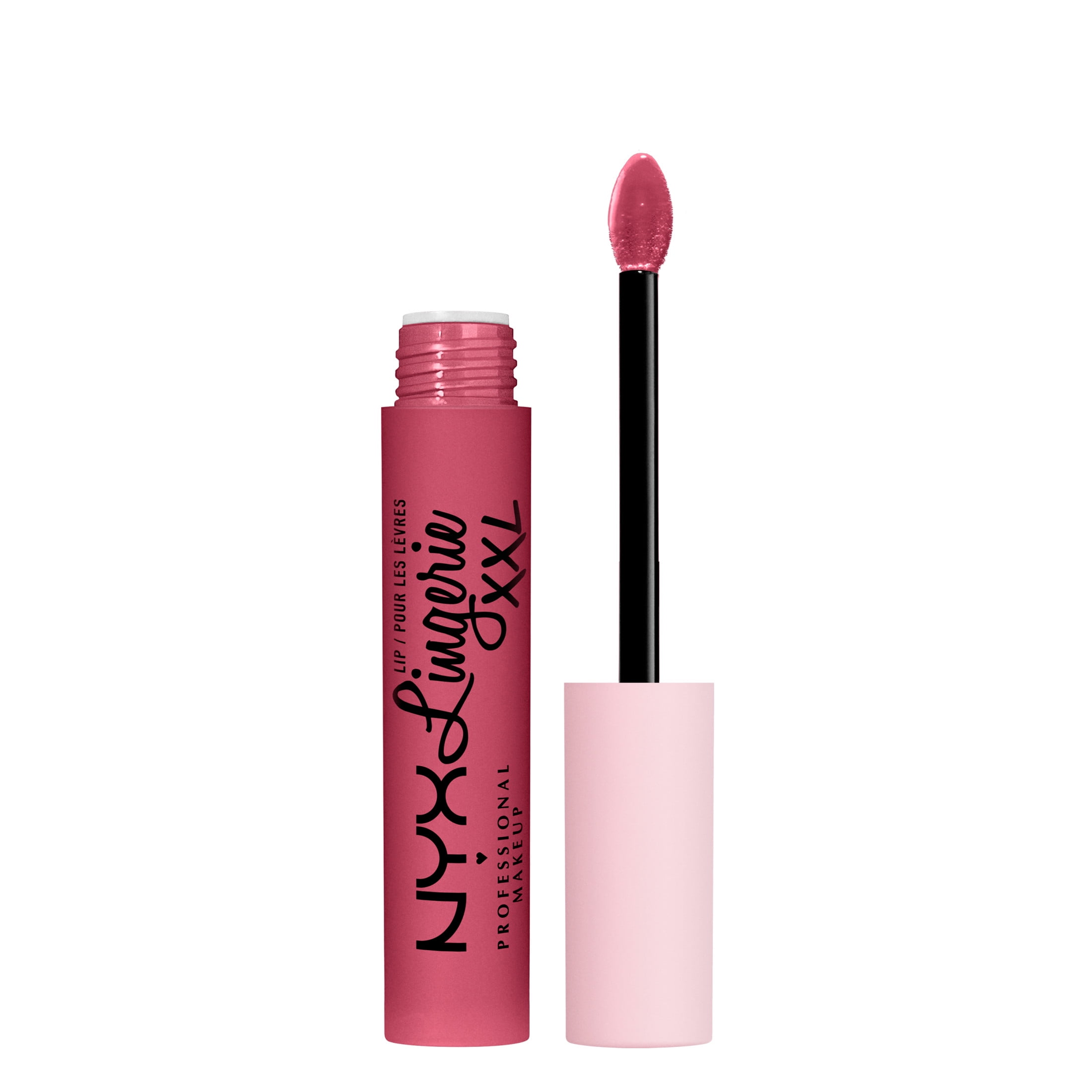 (2 pack) NYX Professional Makeup Lip Lingerie XXL Smooth Matte Liquid Lipstick, 16hr Longwear, Pushd Up, 0.13 fl. oz.
