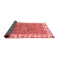 thumbnail image 2 of Ahgly Company Indoor Square Abstract Red Modern Area Rugs, 4' Square, 2 of 4