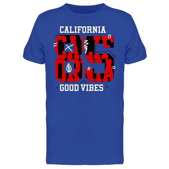Cali 85. Good Vibes Tee Men's -Image by Shutterstock