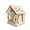 #013, variant on syligr DIY Easter Wooden House Craft Kit Build Your Own Easter Cottage Wood Model Kids Adults Holiday Decoration Spring Craft Project Home Decor Unpainted Structure