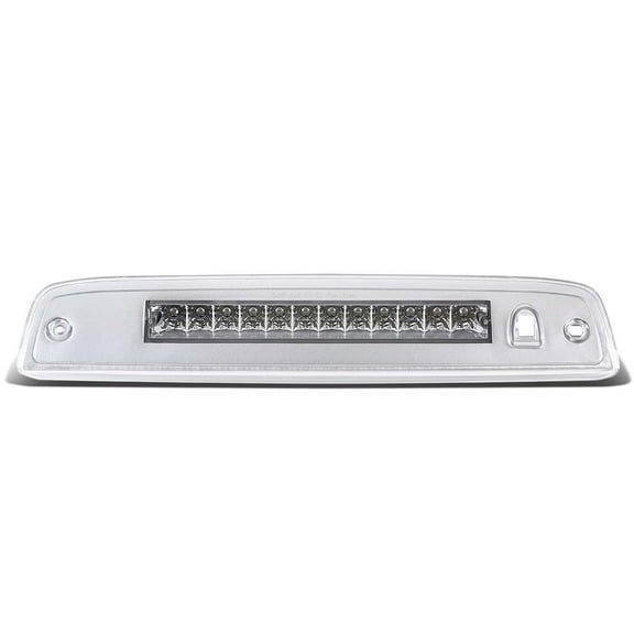 DNA Motoring 3BL-FEXP03-LED-CH For 2003 to 2016 Ford Expedition Lincoln Navigator LED 3rd Third Tail Brake Light Rear Stop Lamp Chrome Housing 04 05 06 07 08 09 10 11 12 13 14 15