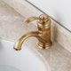 thumbnail image 4 of Grifo clásico para lavabo de baño, rendimiento antigoteo que garantiza la conservación del agua, estructura de latón de primera calidad con burbujeador ABS, estilo cascada, fácil de instalar y, 4 of 5