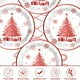 thumbnail image 5 of 16 Platos de Papel Desechables Navideños | Diseño Multicolor de Copos de Nieve y Árbol de Papá Noel | Vajilla de Papel para Fiestas, Reuniones, Cumpleaños, Oficina, Eventos Escolares, 5 of 6