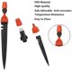 thumbnail image 2 of 10 uds, rociadores automáticos por goteo, Micro rociador, sistema de riego ajustable, Kit de riego, rociadores de jardín vegetal, desarrollo de plantas kaili Sencillez, 2 of 5